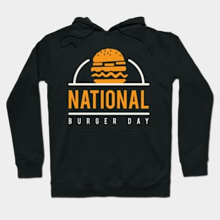 National burger Day, burger, food, hamburger, day, national Hoodie